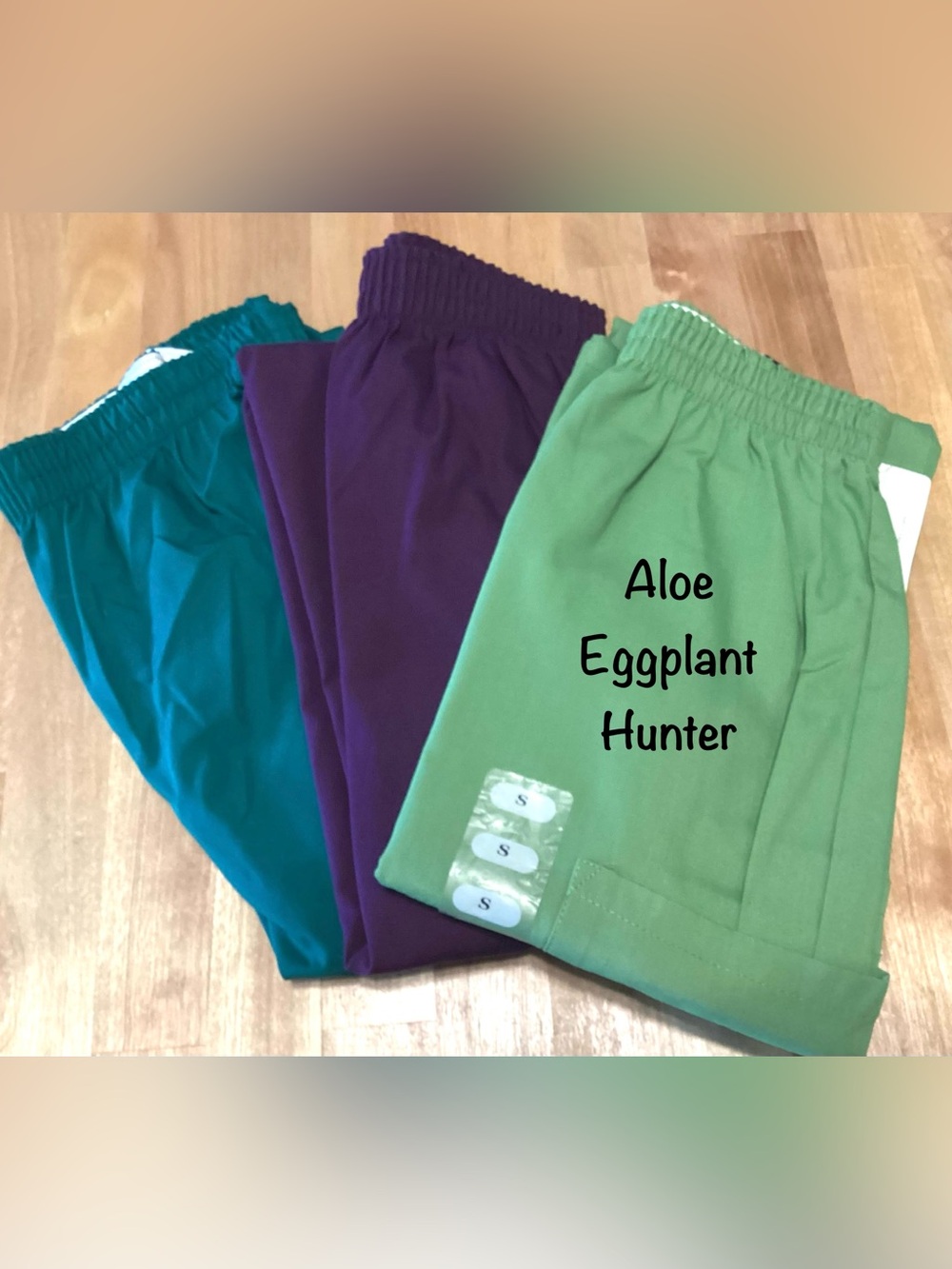 3 Pair Cherokee Workwear Scrub Pants 4200 Small Regular Length